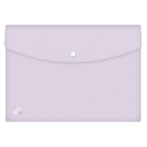 Oxford Teczka plastikowa na zatrzask Urban kopertowa pastel A4 mix 300 mic. Oxford (400187613)