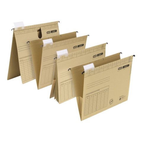 Elba Skoroszyt Elba Vertic Ultimate wiszący personalno-kredytowy A4 brązowy karton 230g (100082310)