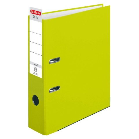 Herlitz Segregator dźwigniowy Herlitz Q.file 50022489 A4 80mm Zielony (300005281) Herlitz Segregator dźwigniowy Herlitz Q.file 50022489 A4 80mm Zielony (300005281)