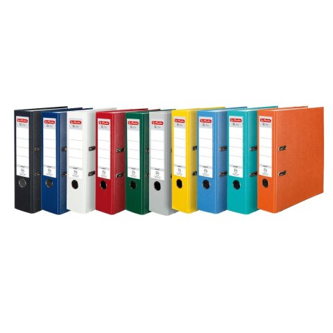 Herlitz Segregator dźwigniowy Q. file Standard 0011178928 A4 80mm turkusowy Herlitz (300023547)