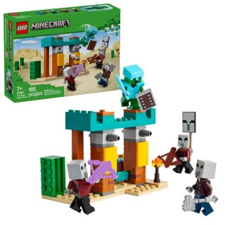 Lego Klocki konstrukcyjne Lego Minecraft Pustynny patrol złosadników (21267)