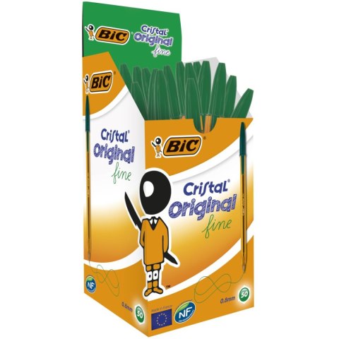 Bic Długopis Bic zielony wiosenny 0,8mm (872730) Bic Długopis Bic zielony wiosenny 0,8mm (872730)