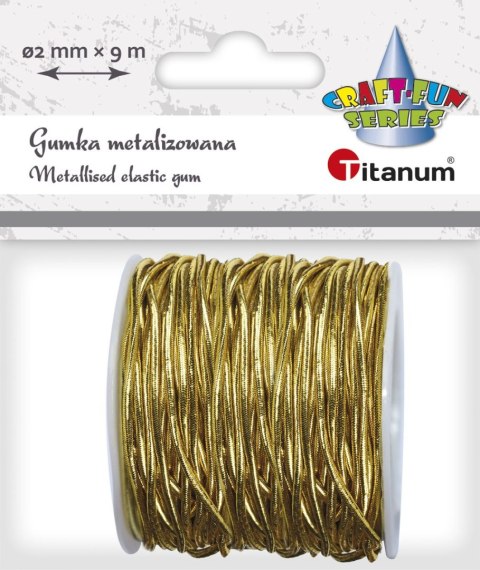 Titanum Sznurek Titanum Craft-Fun Series gumka 9m (363628) Titanum Sznurek Titanum Craft-Fun Series gumka 9m (363628)