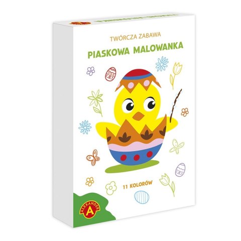 Alexander Książeczka edukacyjna kurczak wielkanocny paskowe malowanki Alexander