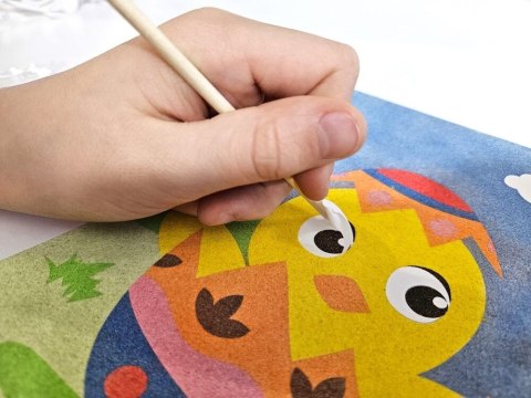 Alexander Książeczka edukacyjna kurczak wielkanocny paskowe malowanki Alexander