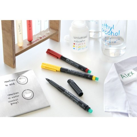 Faber Castell Foliopis Faber-Castell Multimark czerwony (FC152521) Faber Castell Foliopis Faber-Castell Multimark czerwony (FC152521)