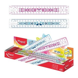 Maped Linijka Maped STUDY NIEŁAMLIWA 20cm (245401)