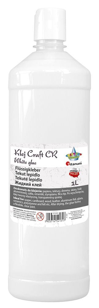 Titanum Klej w płynie Titanum Craft-Fun Series Craft CR 1000ml (K-1000)