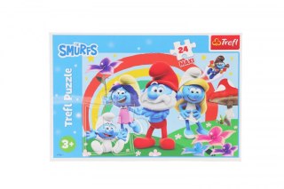Trefl Puzzle Trefl Smerfy 24 el. (14374)