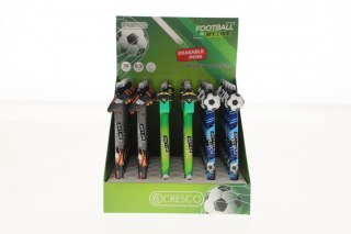 Długopis wymazywalny wymazywalny FOOTBALL niebieski 0,5mm (450011-T)