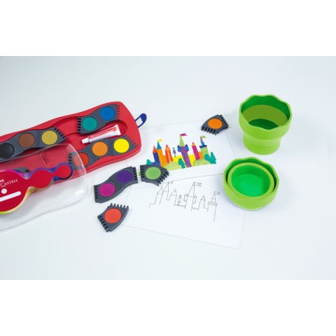 Faber Castell Pojemnik na wodę Faber Castell Clik&Go (181570)