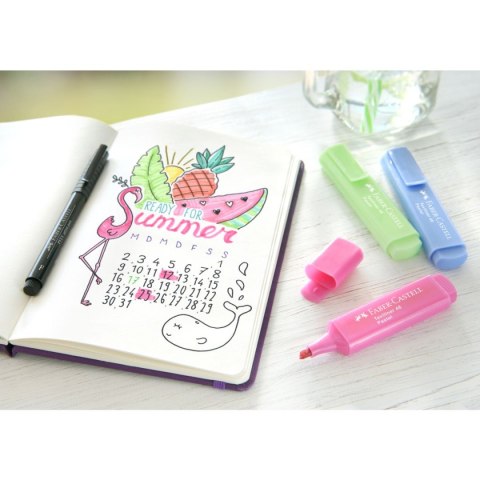 Faber Castell Zakreślacz Faber Castell Pastel różowy (FC154654)