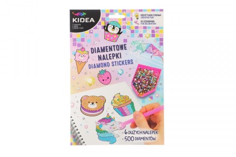 Kidea Mozaika Wesołe zwierzęta NAKLEJKI DIAMENTOWE Kidea (MAGIC)