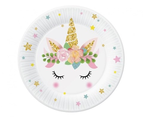 Godan Talerz jednorazowy Godan jednorożec papier śr. 180mm 6 szt (PW-TJD7) Godan Talerz jednorazowy Godan jednorożec papier śr. 180mm 6 szt (PW-TJD7)