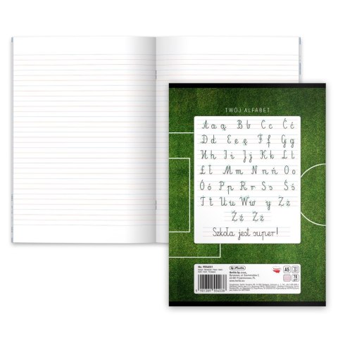 Herlitz Zeszyt Herlitz The Hero A5 32k. linia (9554031) Herlitz Zeszyt Herlitz The Hero A5 32k. linia (9554031)