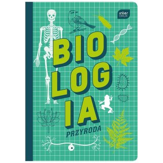 Interdruk Zeszyt tematyczny Interdruk BIOLOGIA A5 60k. 70g krata (ZE60BIO)
