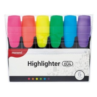 Monami Zakreślacz Monami fluorescencyjny mix