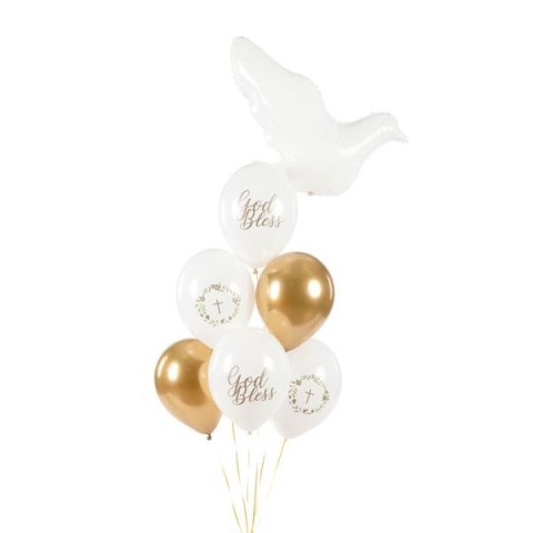 Partydeco Balon gumowy Partydeco biały (SB14P-310-008) Partydeco Balon gumowy Partydeco biały (SB14P-310-008)