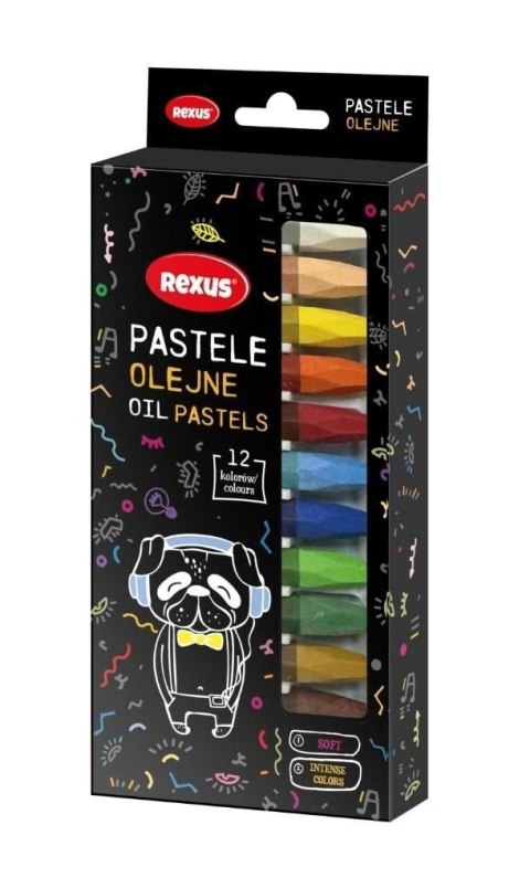 Rexus Pastele olejne Rexus rexus teens 12 kol. Rexus Pastele olejne Rexus rexus teens 12 kol.