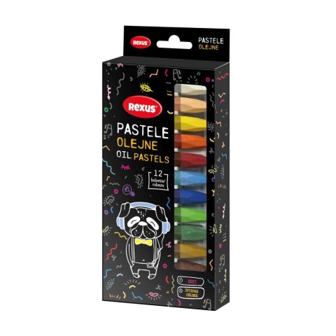 Rexus Pastele olejne Rexus rexus teens 12 kol. Rexus Pastele olejne Rexus rexus teens 12 kol.