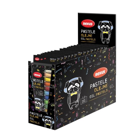 Rexus Pastele olejne Rexus rexus teens 12 kol. Rexus Pastele olejne Rexus rexus teens 12 kol.
