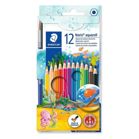 Staedtler Kredki akwarelowe Staedtler Noris Club 12 kolorów (144 10NC12)