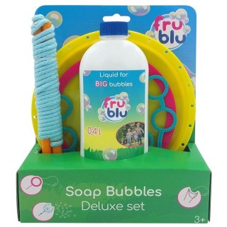 Tm Toys Bańki mydlane Tm Toys Fru Blu Zestaw DELUXE + płyn 400 ml (DKF0487)