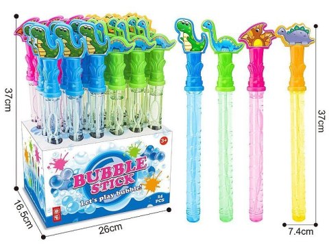 Adar Bańki mydlane pałeczka 37cm dino, mix Adar (576964)