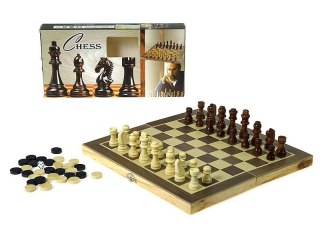 Adar Gra logiczna Adar szachy i warcaby drewniane (616684)