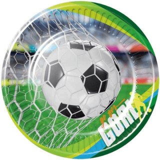Arpex Talerz jednorazowy Arpex GOL! 18cm,10szt. papier śr. 180mm 8 szt (DC3759)