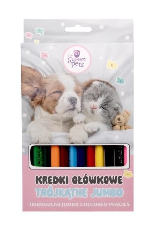 Beniamin Kredki ołówkowe Beniamin The sweet pets trójkątne 12 kol.