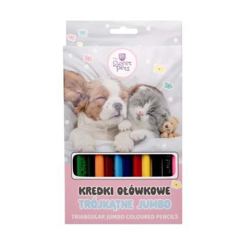 Beniamin Kredki ołówkowe Beniamin The sweet pets trójkątne 12 kol. Beniamin Kredki ołówkowe Beniamin The sweet pets trójkątne 12 kol.