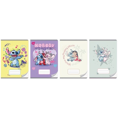 Beniamin Zeszyt Stitch A5 16k. linia kolor Beniamin