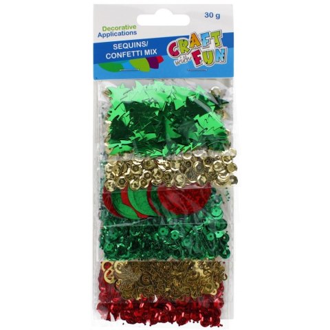 Craft With Fun Cekiny Craft With Fun 30g (521600) Craft With Fun Cekiny Craft With Fun 30g (521600)