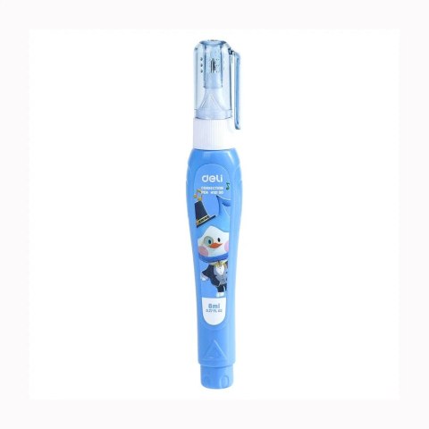 Deli Korektor w długopisie (piórze) Deli BUMPES 8ml (EH10100)