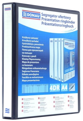 Donau Segregator ofertowy Donau A4 65mm czarny (2788654PL-01)