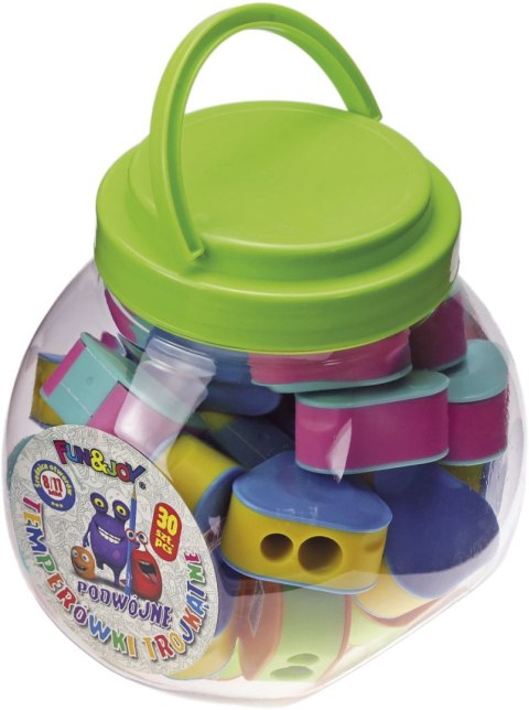 Fun&Joy Temperówka Fun&Joy mix plastik (FJ972284) Fun&Joy Temperówka Fun&Joy mix plastik (FJ972284)