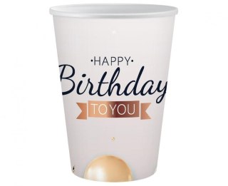 Godan Kubek jednorazowy Godan Happy Birthday papier 250ml (PG-KPHB)