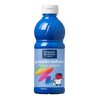 Lefranc&Bourgeois Farba tempera Lefranc&Bourgeois REDIMIX kolor: cyan 500ml 1 kolor. (188010)