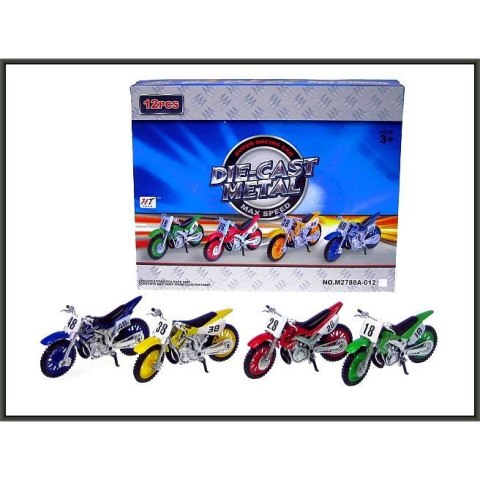 Motocykl MOTOR CROSS 12CM (HXDS38) Motocykl MOTOR CROSS 12CM (HXDS38)
