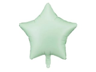 Partydeco Balon foliowy Partydeco gwiazda zieleń, 48cm 19cal (FB3T-012)