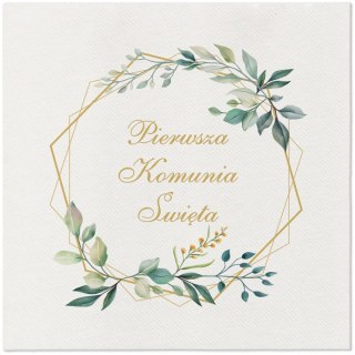 Paw Serwetki Paw Communion Leaves Frame (AAN007000)