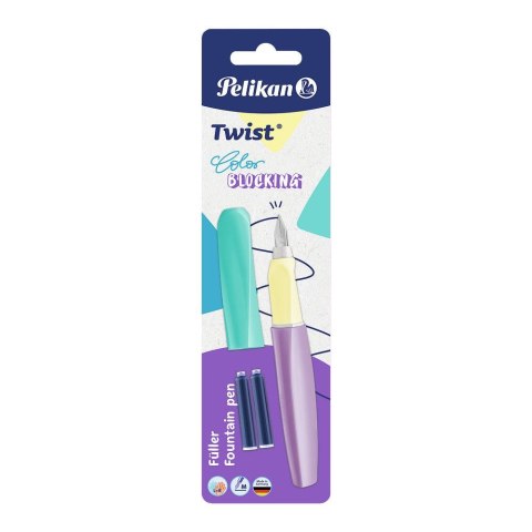 Pelikan Pióro wieczne Pelikan Twist color blocking (300010113) Pelikan Pióro wieczne Pelikan Twist color blocking (300010113)