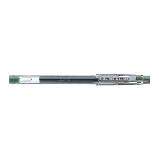 Pilot Długopis żelowy Pilot zielony 0,4mm (BL-GC4-G)