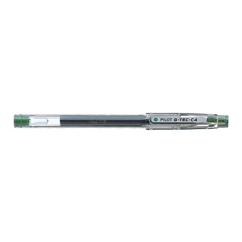 Pilot Długopis żelowy Pilot zielony 0,4mm (BL-GC4-G)