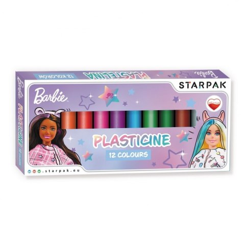 Starpak Plastelina Starpak 12 kol. Barbie mix (513956) Starpak Plastelina Starpak 12 kol. Barbie mix (513956)