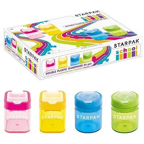 Starpak Temperówka Starpak mix plastik (40559) Starpak Temperówka Starpak mix plastik (40559)