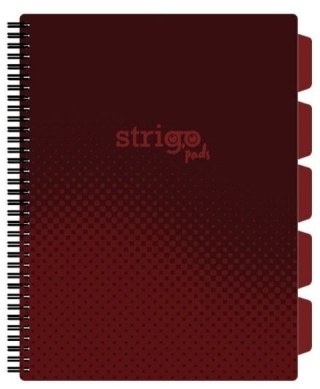 Strigo Kołozeszyt (kołobrulion) Strigo BASIC BORDOWY A4 100k. 80g krata (PADS056)