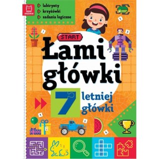 Aksjomat Książka dla dzieci Aksjomat Łamigłówki 7-letniej główki