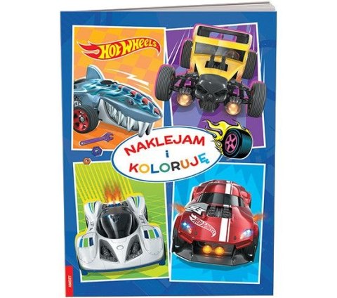 Ameet Książka dla dzieci Ameet Hot Wheels™. Naklejam i Koloruję (NAK 1601) Ameet Książka dla dzieci Ameet Hot Wheels™. Naklejam i Koloruję (NAK 1601)